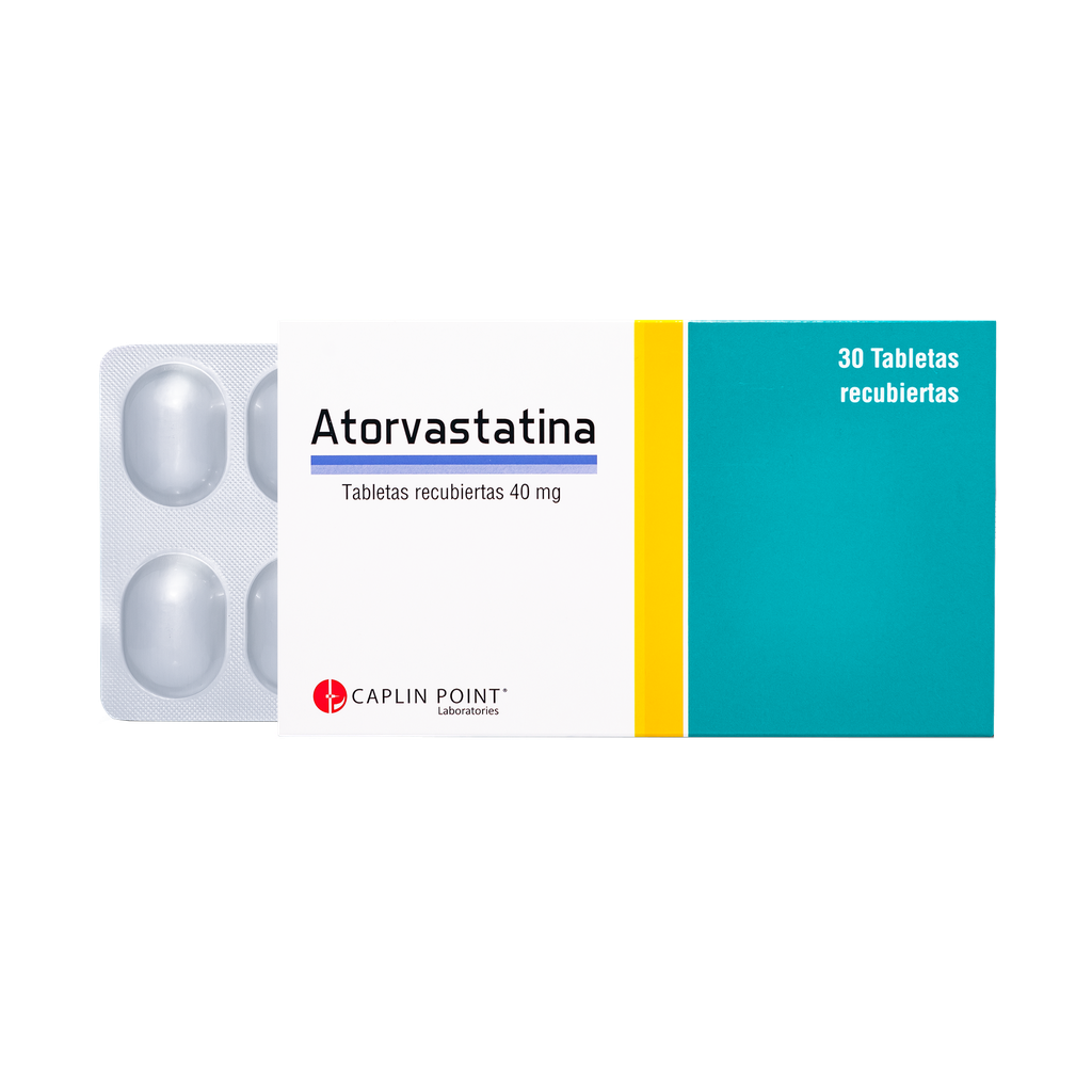 Atorvastatina 40Mg. Caplin Point Tableta CaplinPoint Laboratories Ltd.