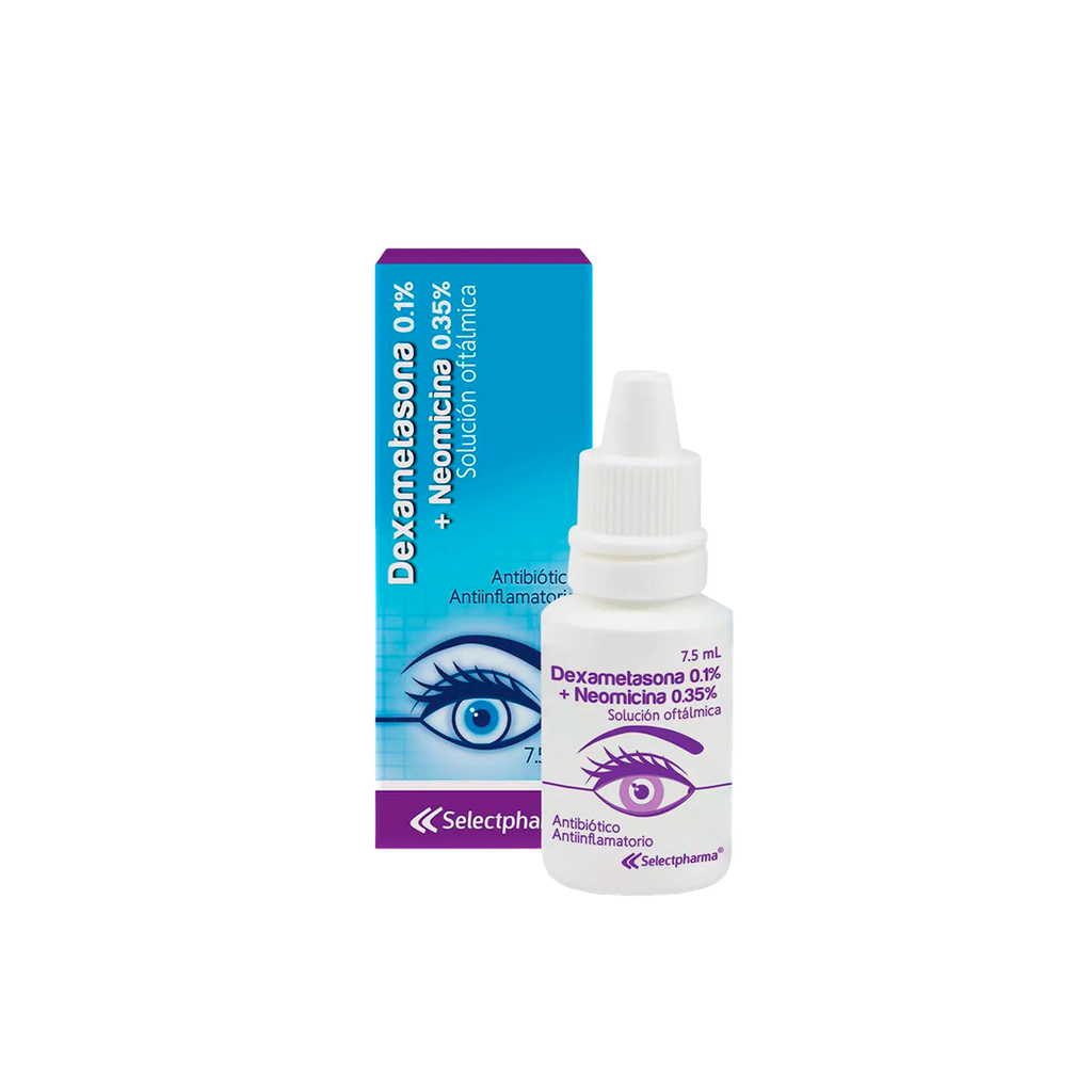 Dexametasona Neomicina Selectpharma 0.1%0.35% Solucion Oftalmica SelectPharma