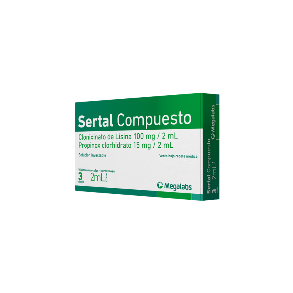 Sertal Compuesto 15100 Mg2 Ml Solucion Inyectable Roemmers