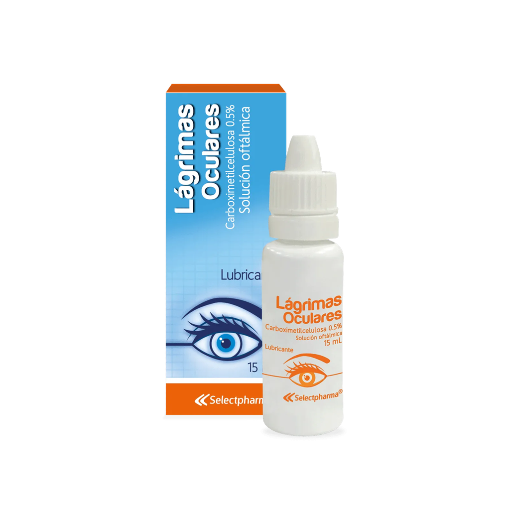 Lagrimas Oculares 0.5% Solución Oftálmica Gotero Fco. 15 ml