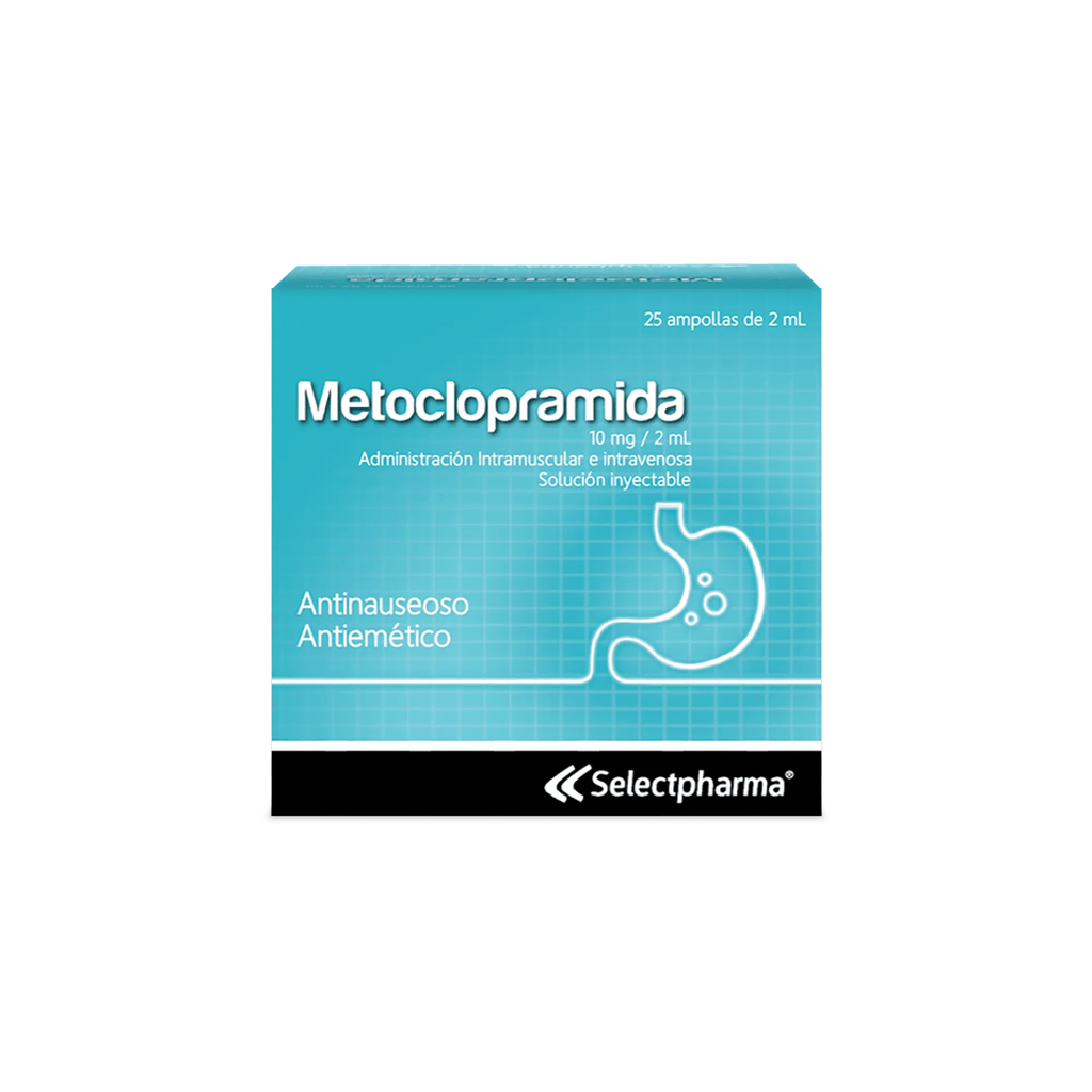 Metoclopramida Selectpharma 10 Mg2 Ml Solucion Inyectable SelectPharma