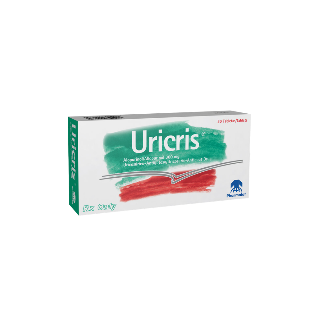 Uricris 300 Mg Tabletas Pharmalat