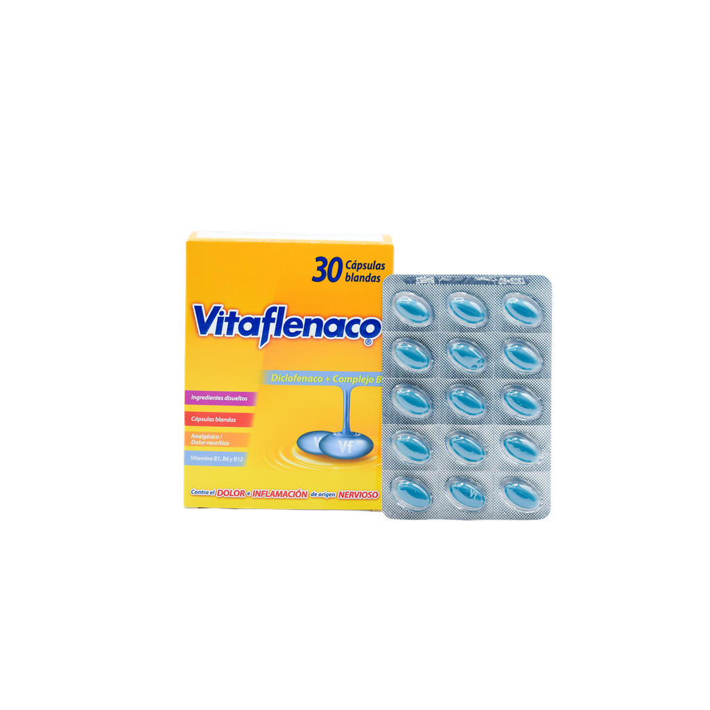 Vitaflenaco X 1 Capsulas De Gelatina Suave (DISPENSADOR X 30) FARMAMEDICA