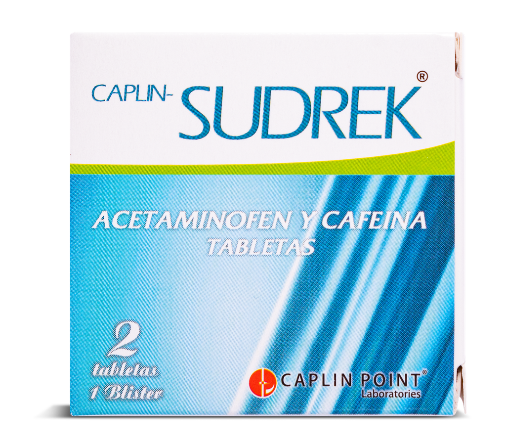 Sudrek Tabletas x 2 tabletas Caplin Point Laboratories