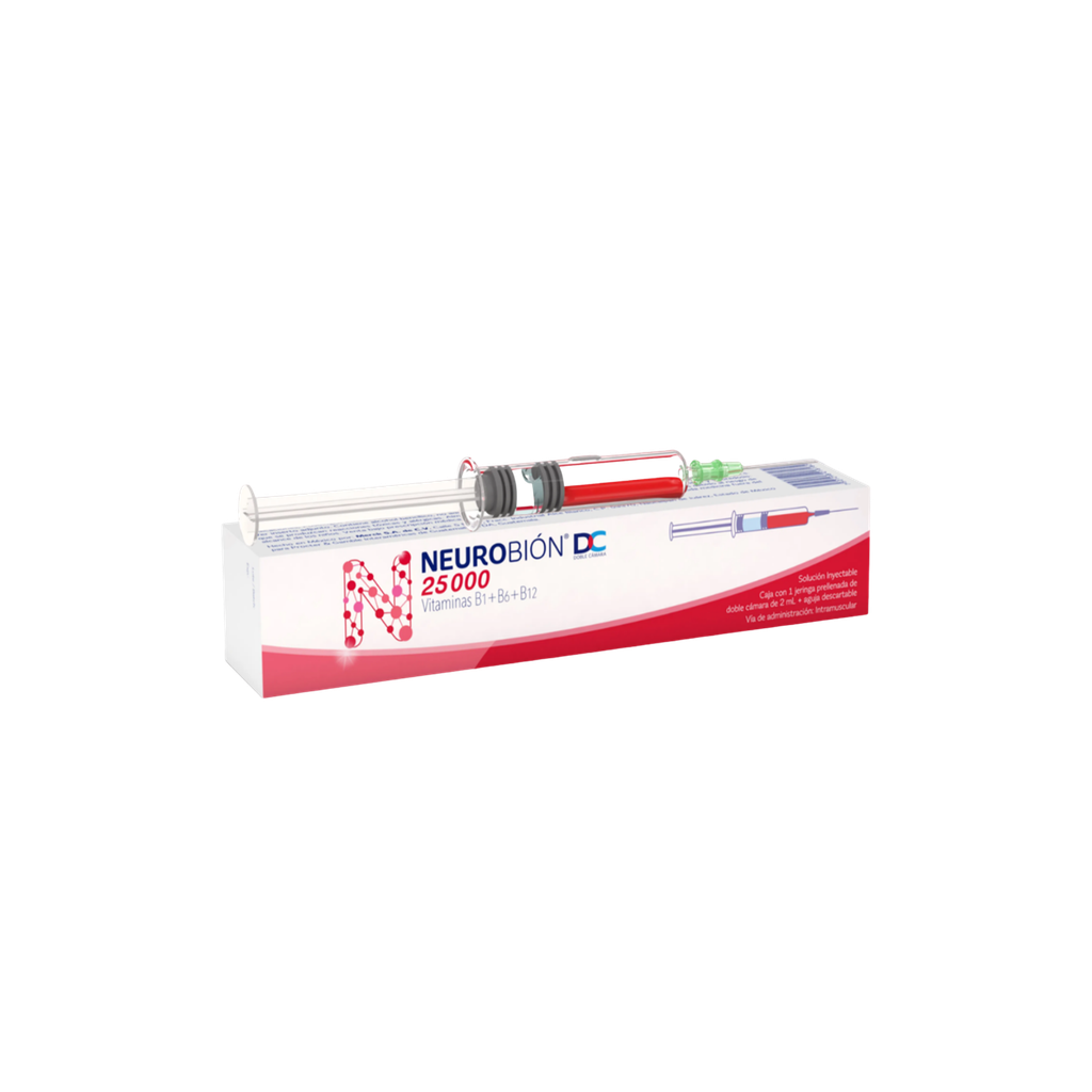 Neurobion Dc 25,000 Solucion Inyectable P&G HEALTH