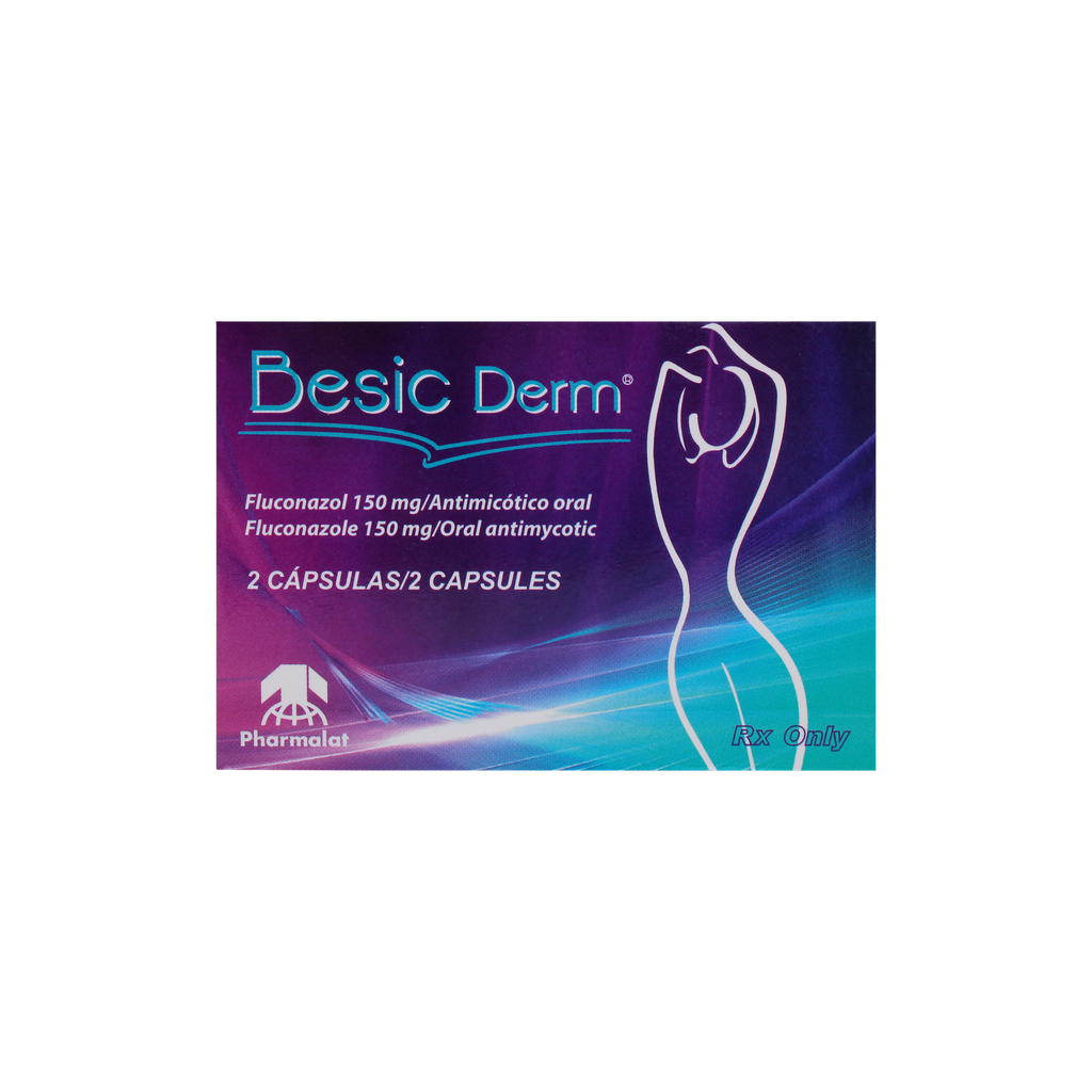 Besic Derm 150 Mg Capsulas CAJA X 2 Pharmalat