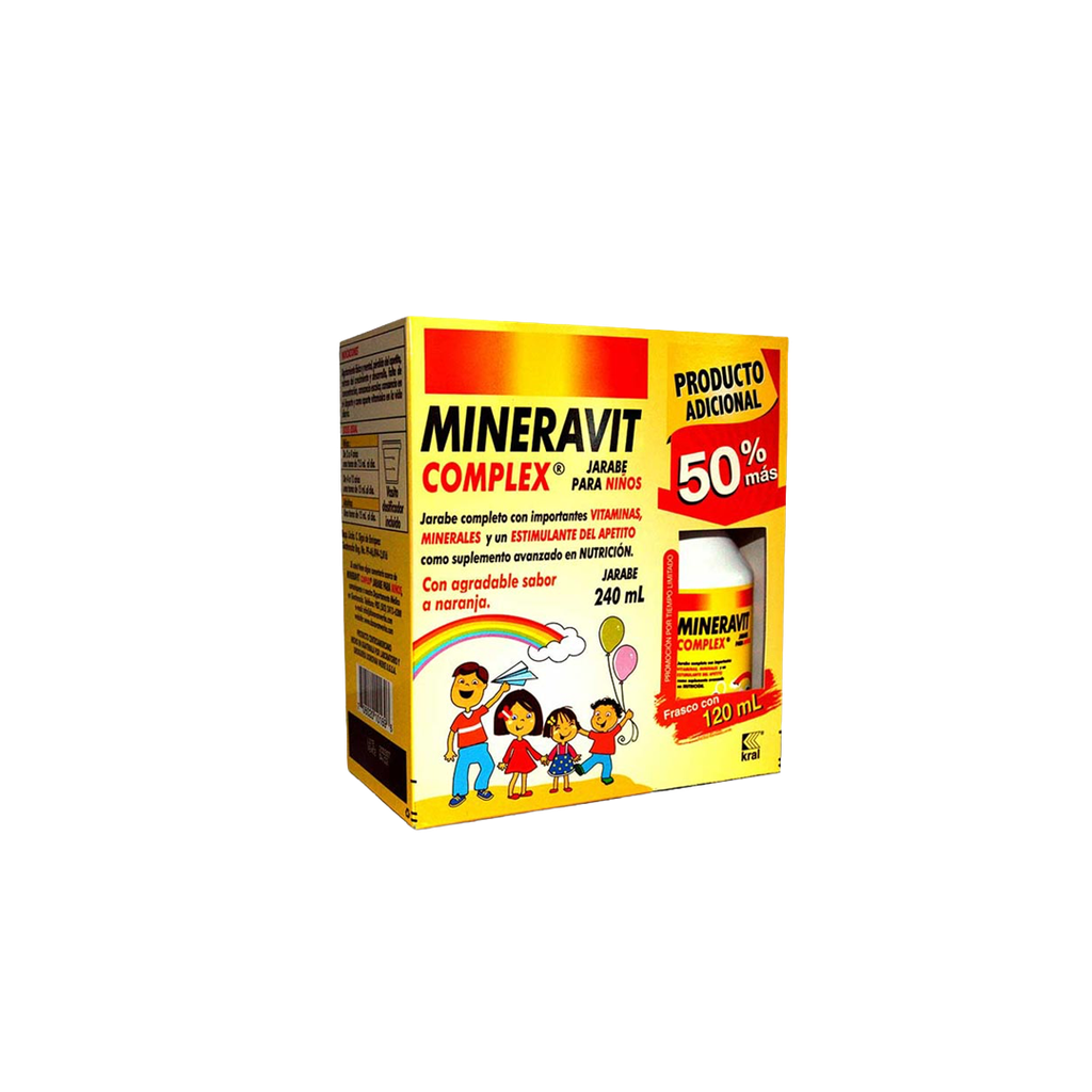 Mineravit Complex Jarabe Para Niños 240Ml Donovan Werke