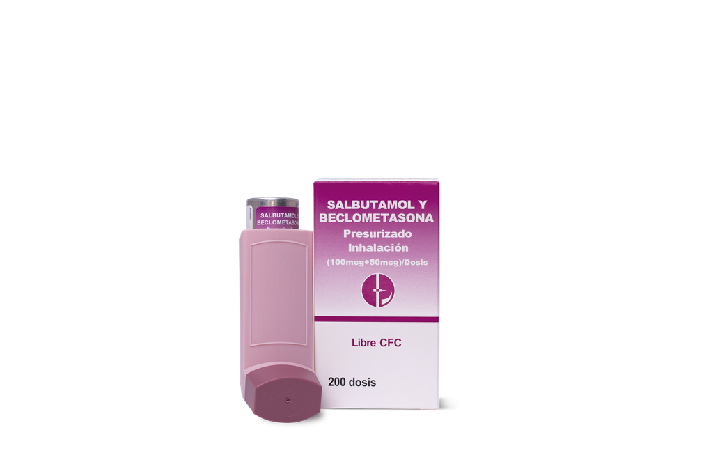 Salbutamol Y Beclometasona Presurizado  100 Mcg50 Mcg Suspension Para Inhalacion Caplin CaplinPoint Laboratories Ltd.