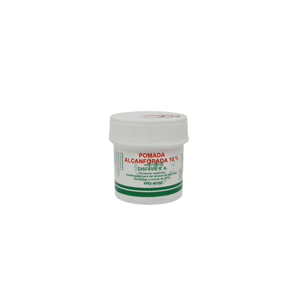 Pomada Alcanforada10 % Disfavil