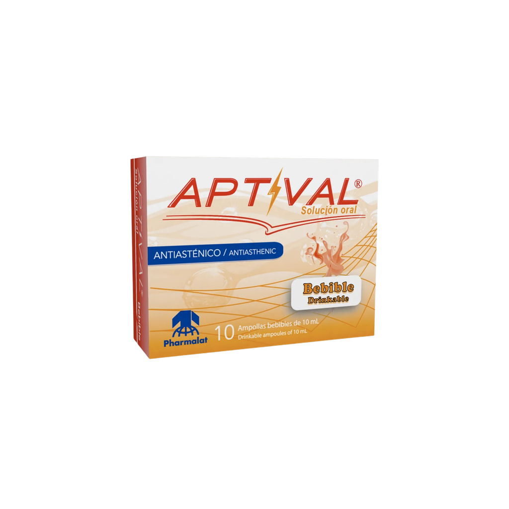 Aptival Solucion Oral CAJA X 10AMP Pharmalat