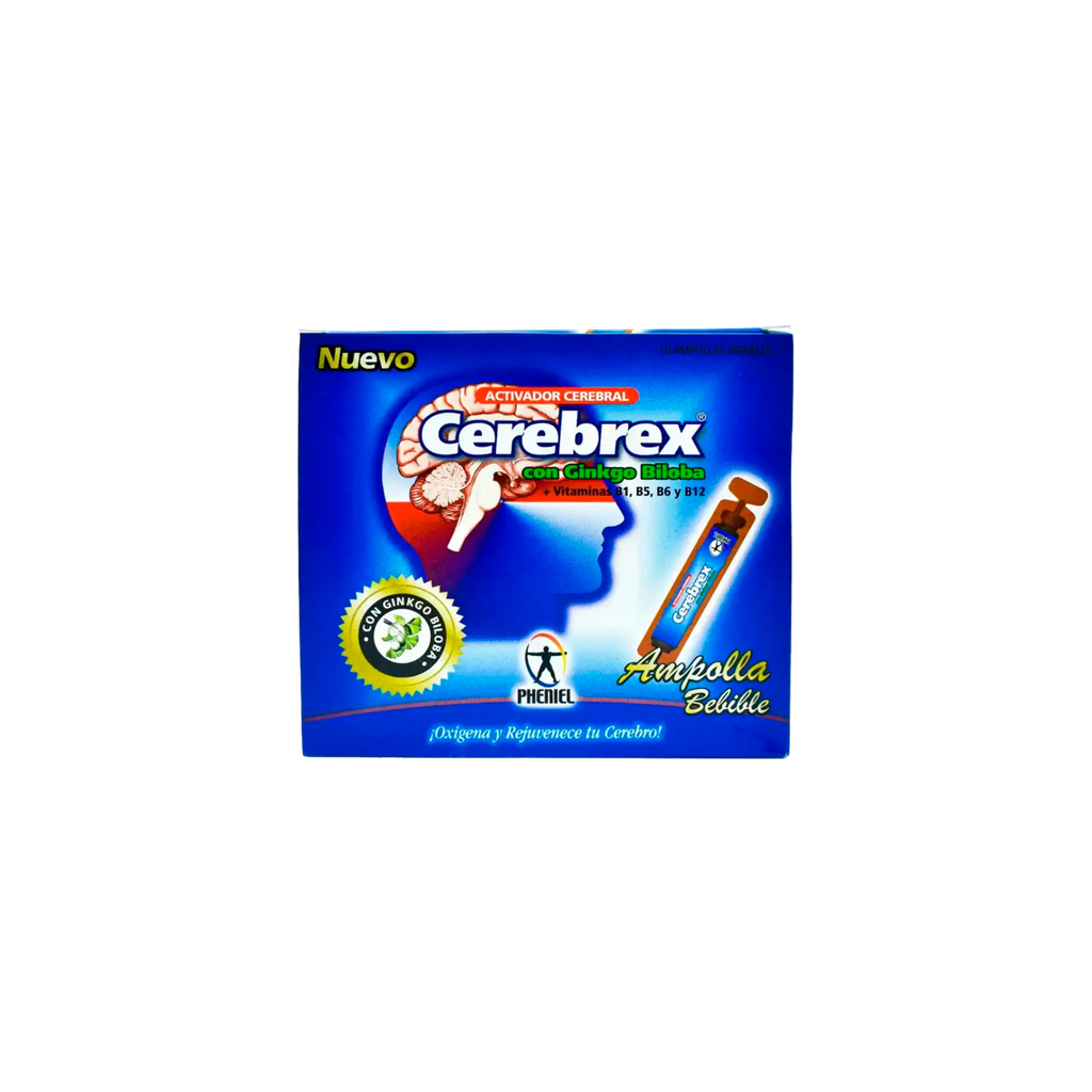 Cerebrex Solucion Oral Ampolla Pheniel Grupo Pheniel