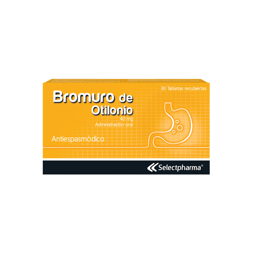 Bromuro de Otilonio 40mg Tableta Recubierta SelectPharma