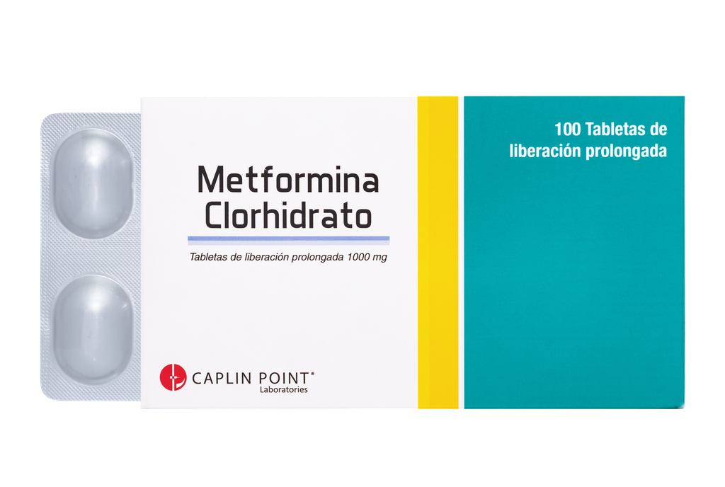 Metformina 1,000mg Tableta Caplin Point Laboratories TVC
