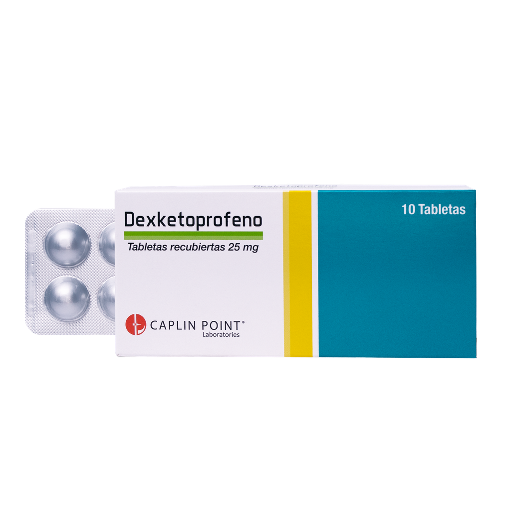 Dexketoprofeno  25 Mg. Tabletas Recubiertas Caplin Point CaplinPoint Laboratories Ltd.