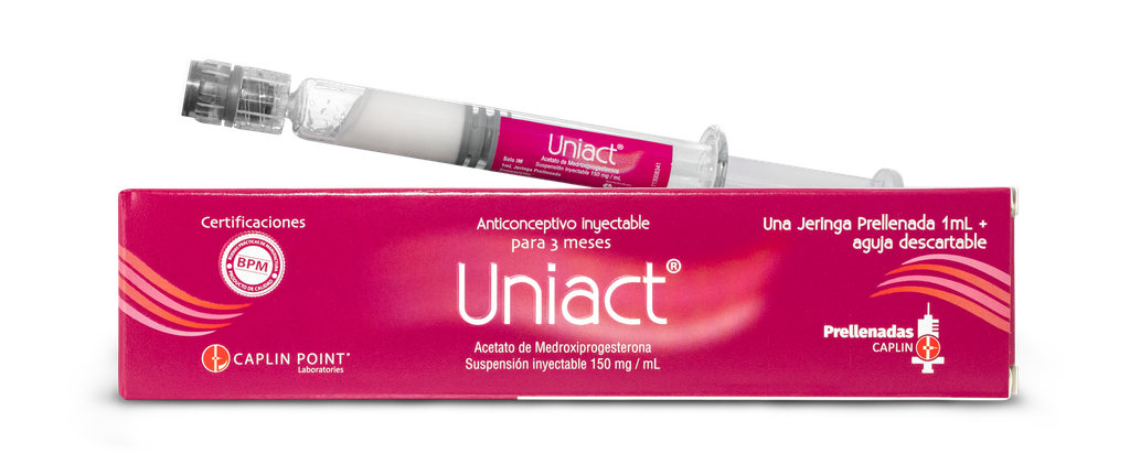 Uniact Kit 150 Mg./ Ml. Suspension Inyectable CaplinPoint Laboratories Ltd.