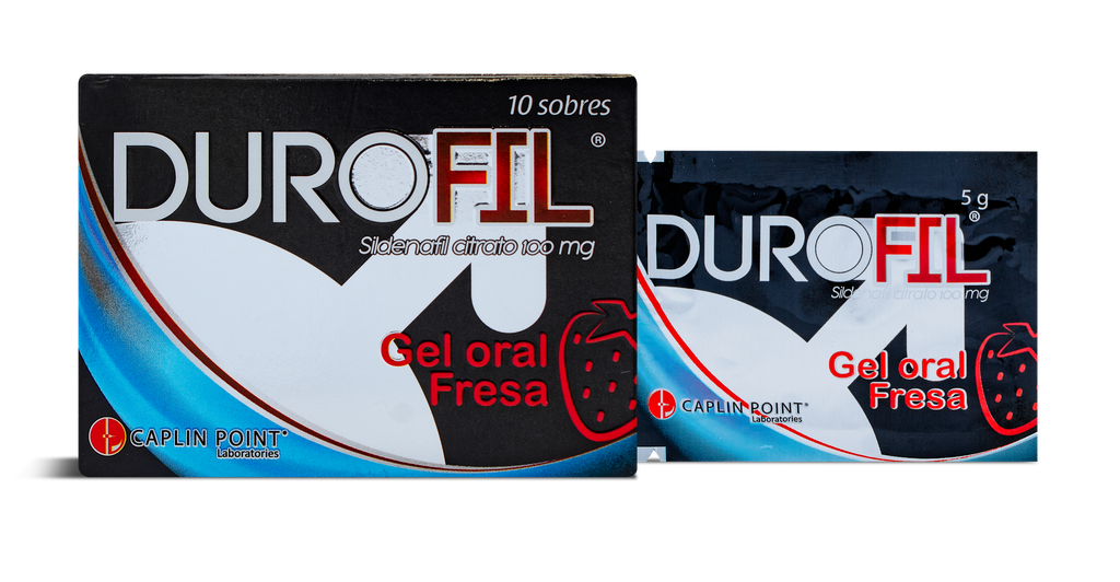 DUROFIL GEL ORAL  (FRESA) 100MG / 5gm Sobre Caplin Point Laboratories