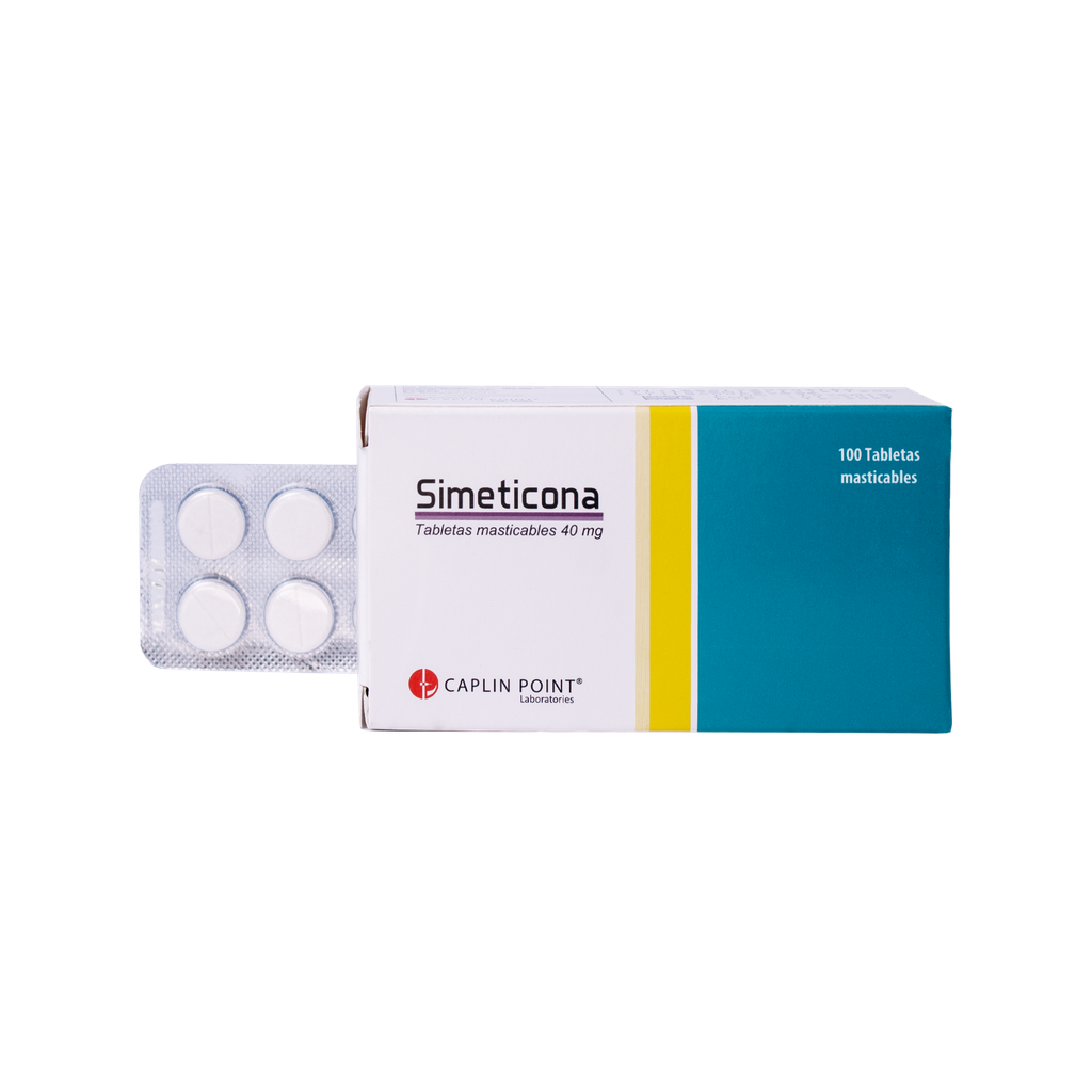 Simeticona Caplin 40 Mg. Tabletas Masticables Caplin Point CaplinPoint Laboratories Ltd.