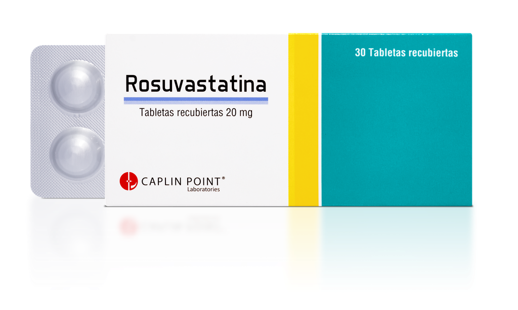 Rosuvastatina 20mg Tabletas Caplin Point Laboratories