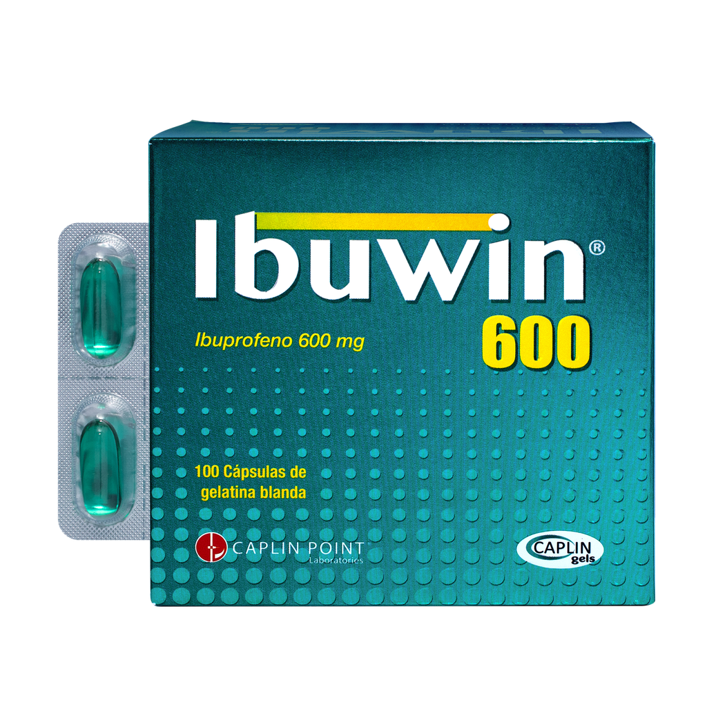Ibuwin 600mg Capsula Caplin Point Laboratories TVC