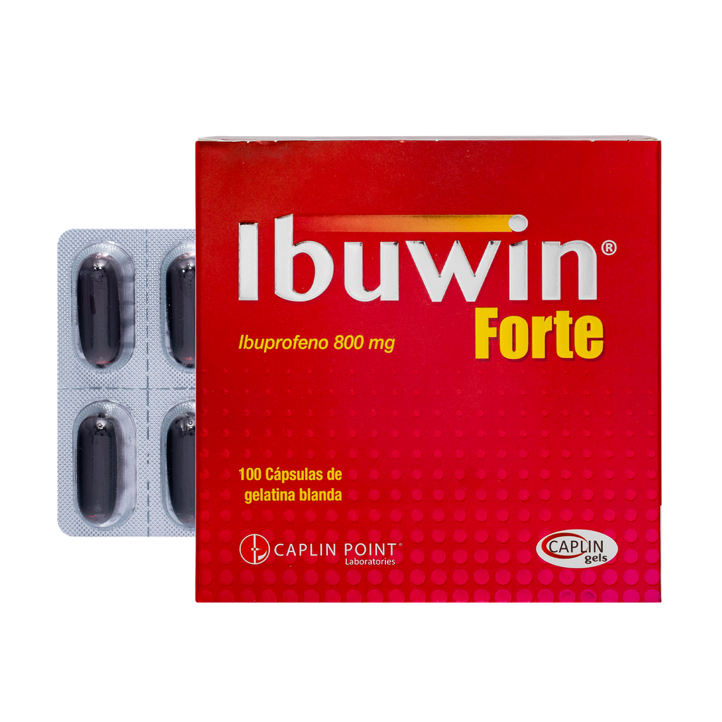 Ibuwin Forte 800 Mg Capsula De Gelatina Blanda CaplinPoint Laboratories Ltd.