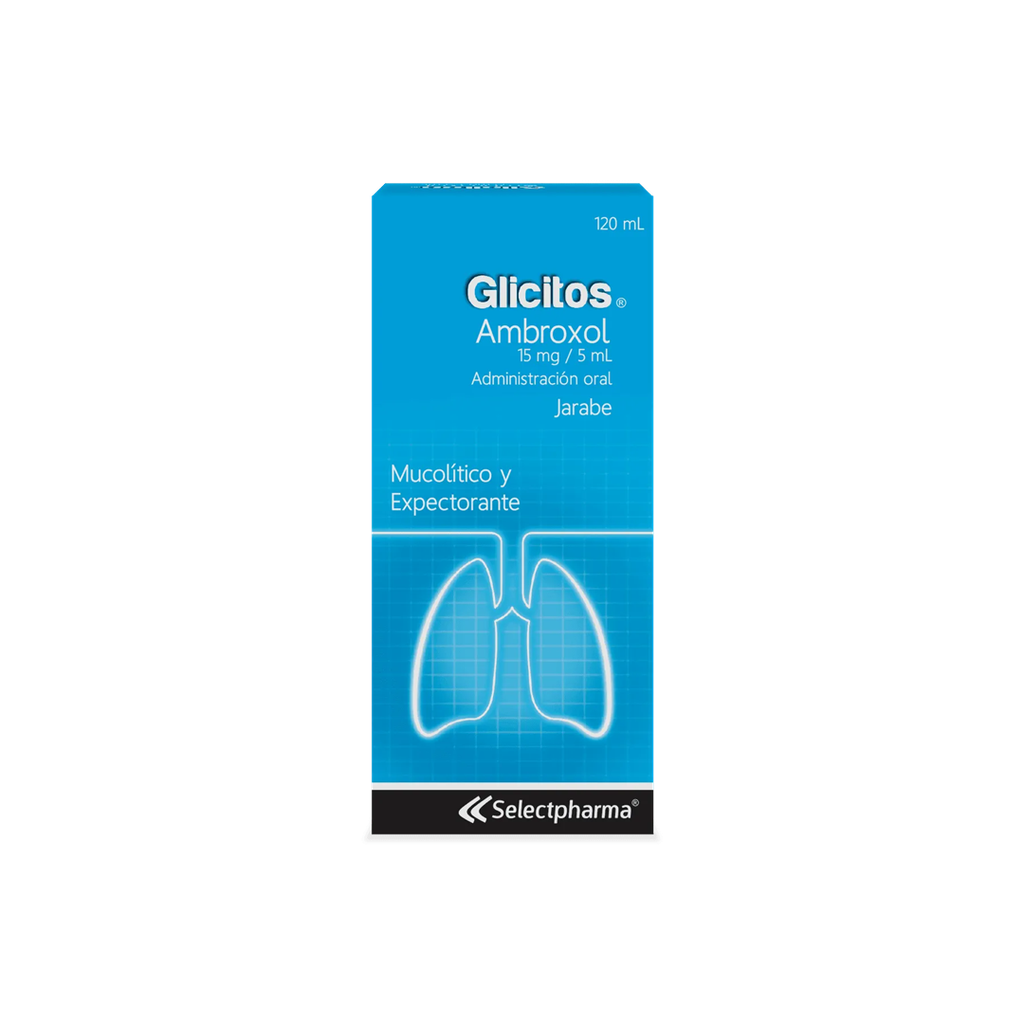Glicitos Ambroxol 15Mg/5Ml Jarabe 120Ml SELECTPHARMA