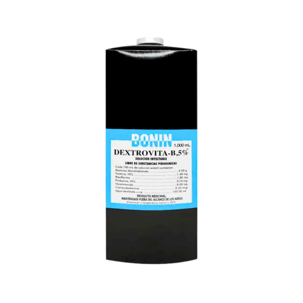 Dextrovitab 5% Solucion Inyectable 1000 Ml. Bonin