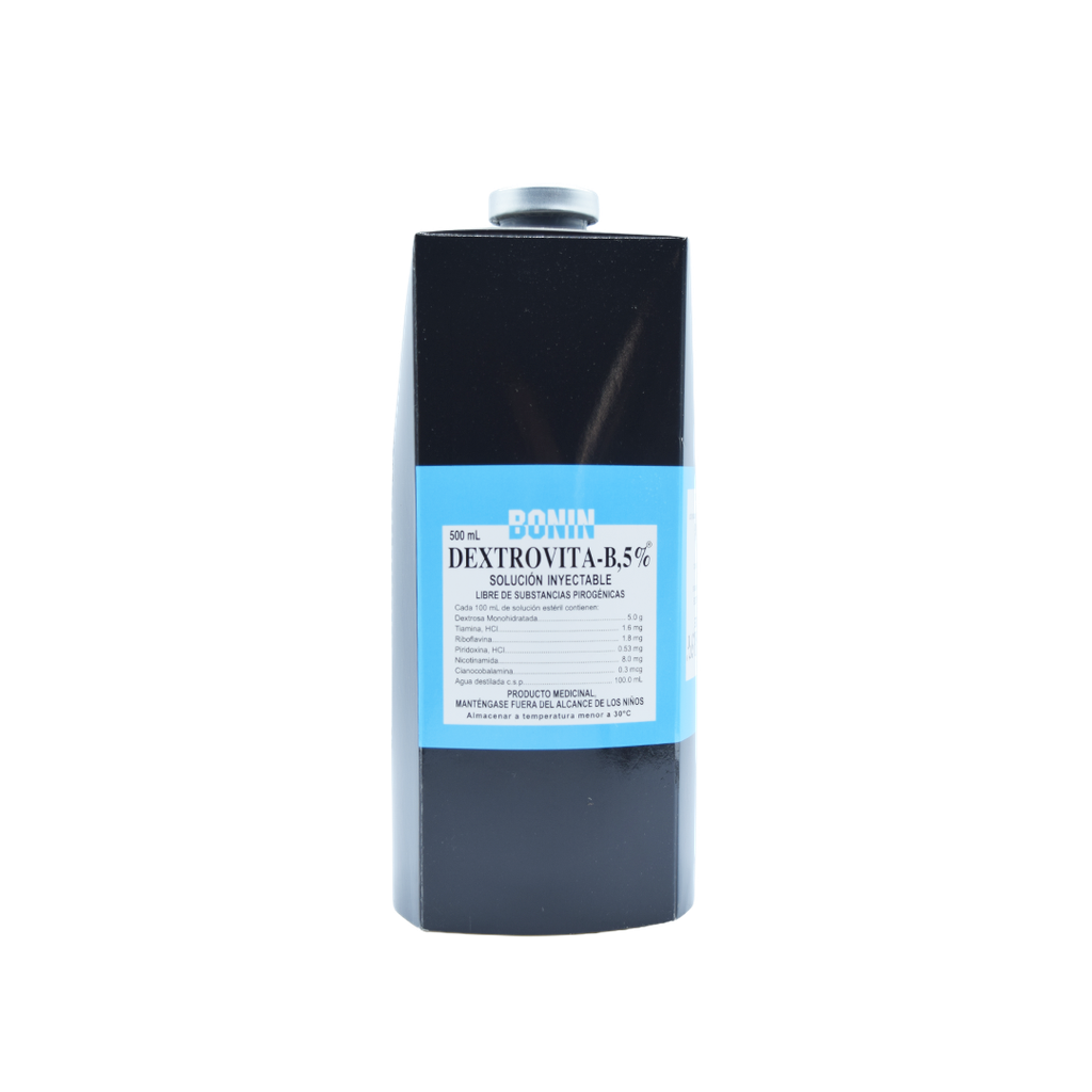 Dextrovitab 5% Solucion Inyectable 500 Ml. Bonin