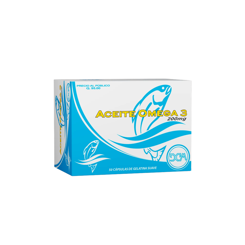 Aceite Omega 3 Conamep 200 Mg Capsulas Conamep