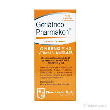 Geriatric Pharmakon Capsulas Frasco x 100 Pharmakon S.A.