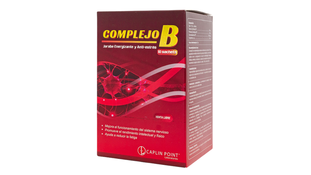 Complejo B Caplin Jarabe Sachets 15Ml CaplinPoint Laboratories Ltd.