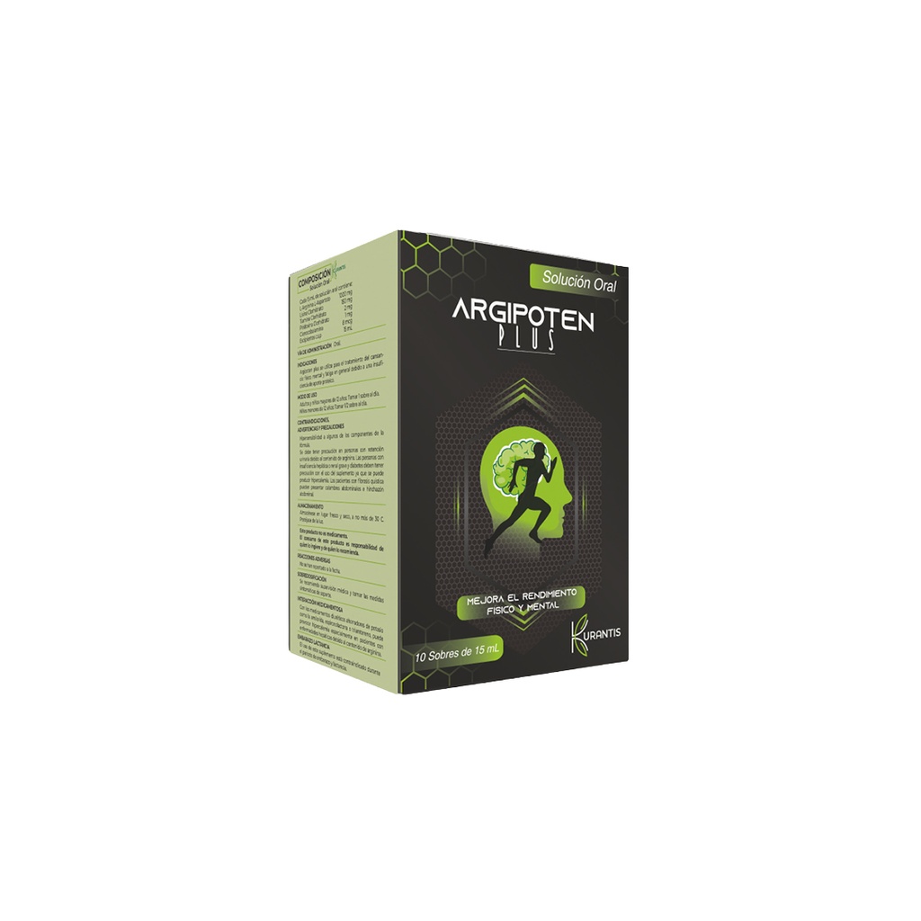Argipoten Plus 15ml Caja X 10 Sobres Kurantis