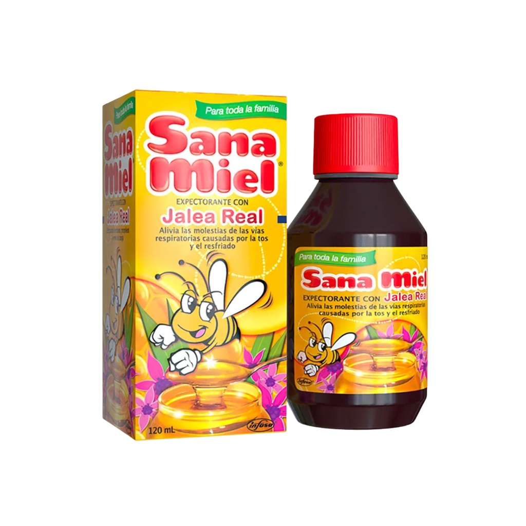 Sana Miel Jarabe 120 ML INDUSTRIA FARMACEUTICA, S.A.