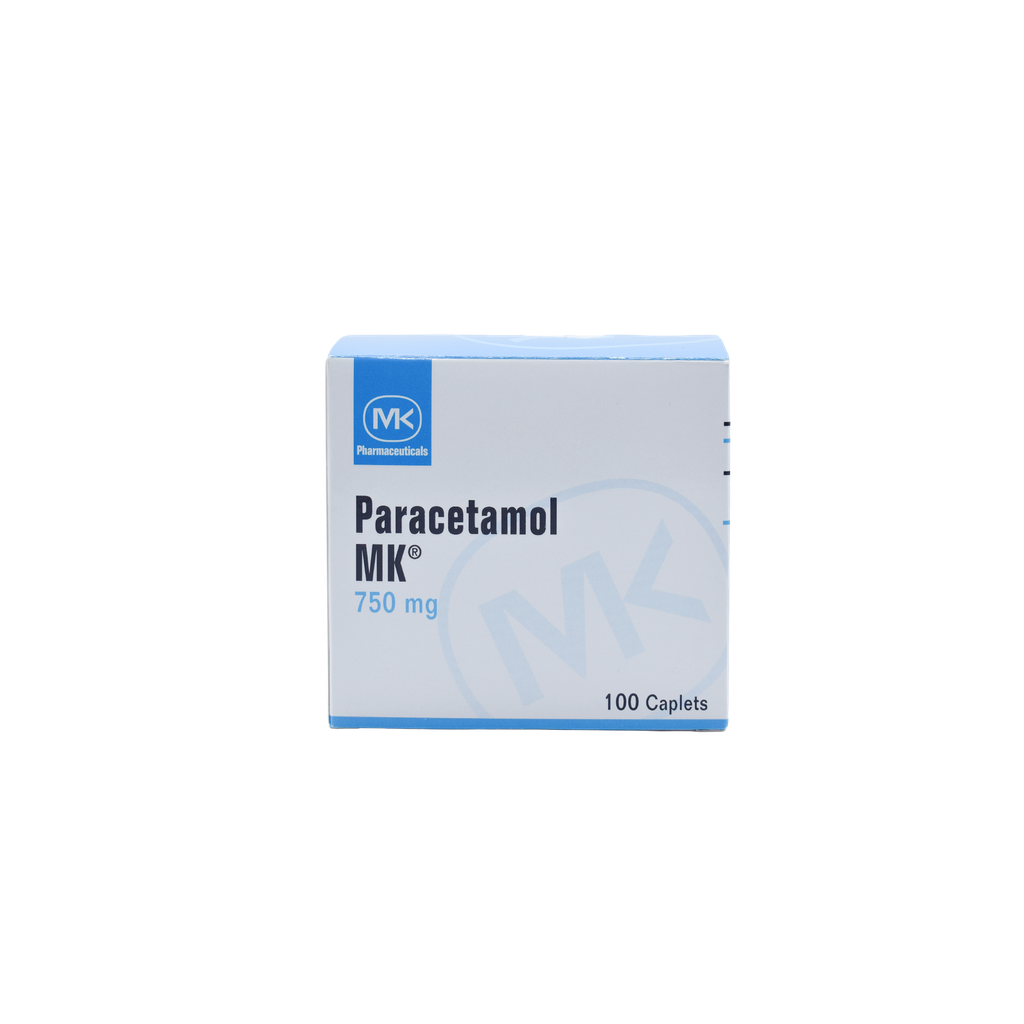 Paracetamol tabletas 750mg Mk x 1 MCKESSON