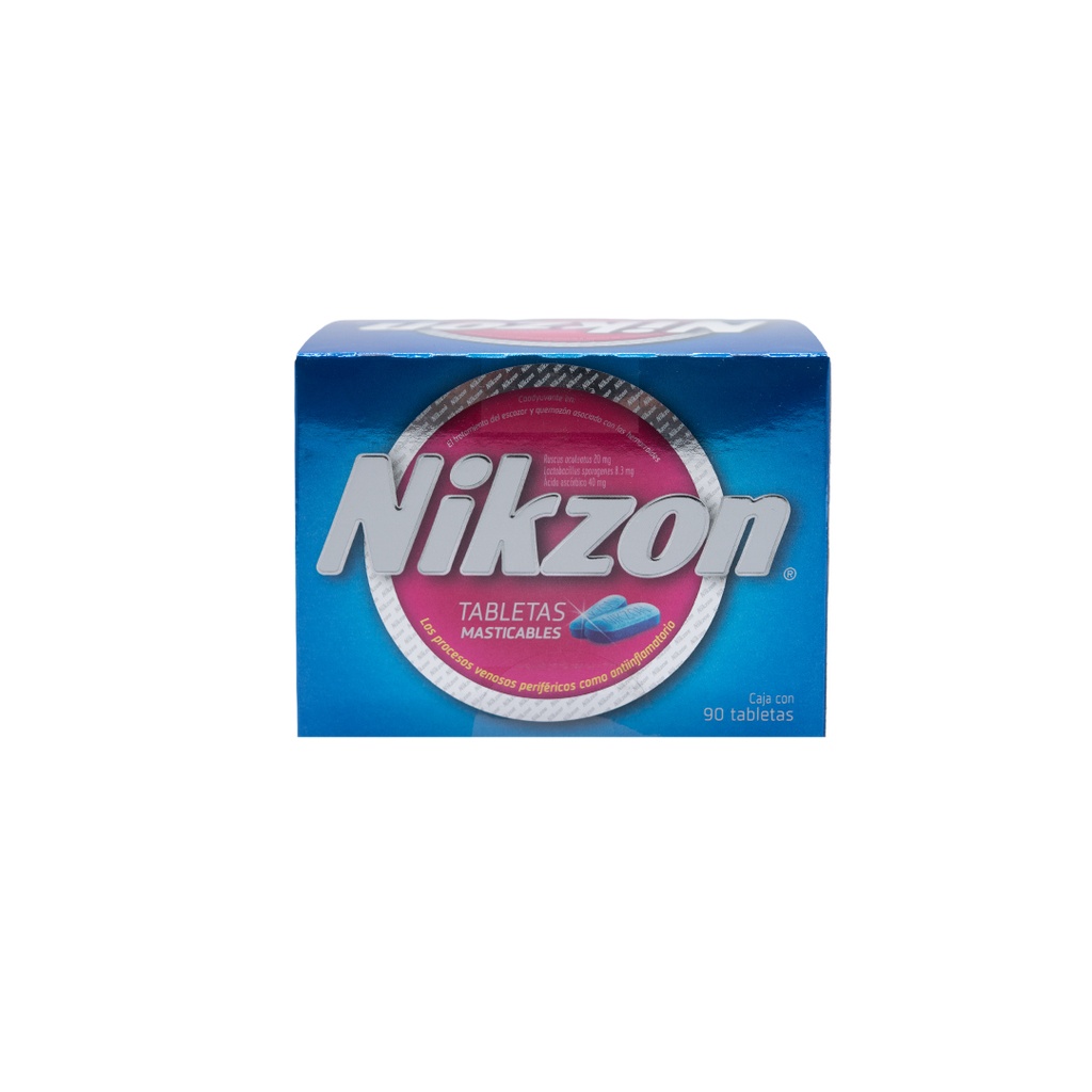 Nikzon C. X 40 Tabletas Masticables Genoma Lab