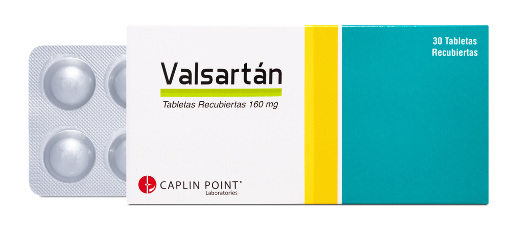 Valsartan 160Mg Tabletas Caja X 30 CaplinPoint Laboratories Ltd.