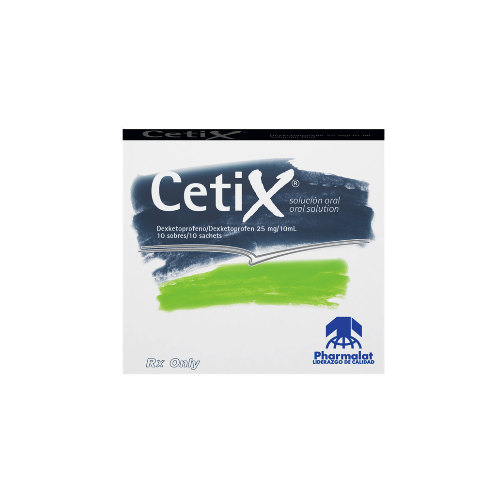 Cetix 25Mg/10Ml Solucion Oral sobre Pharmalat Pharmalat