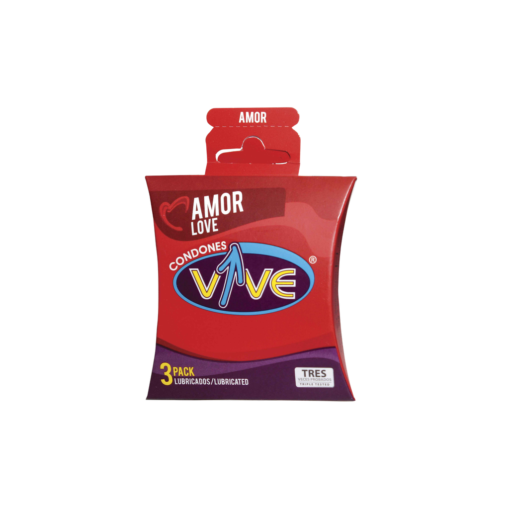 Preservativo Vive Amor X 3 PASMO