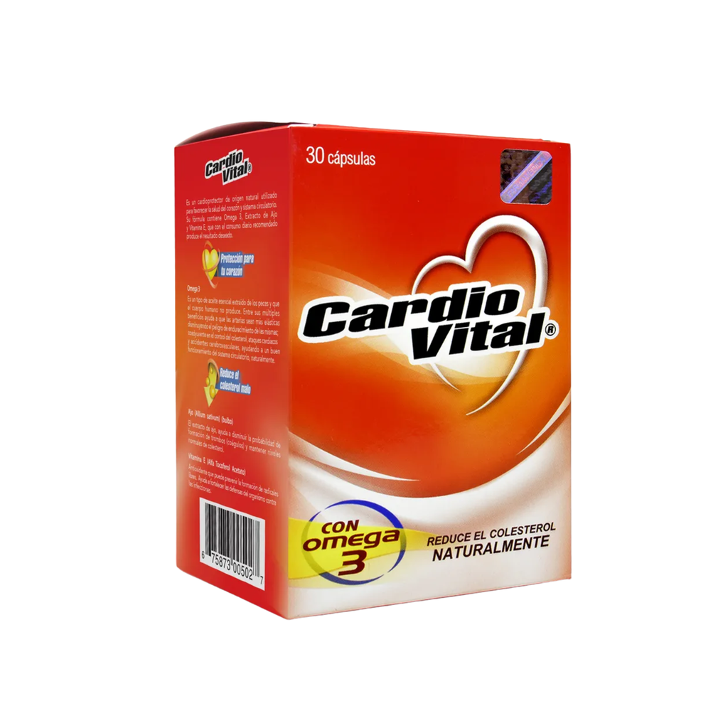Cardiovital Caps gel Caja X 30 + 10 FARMAMEDICA