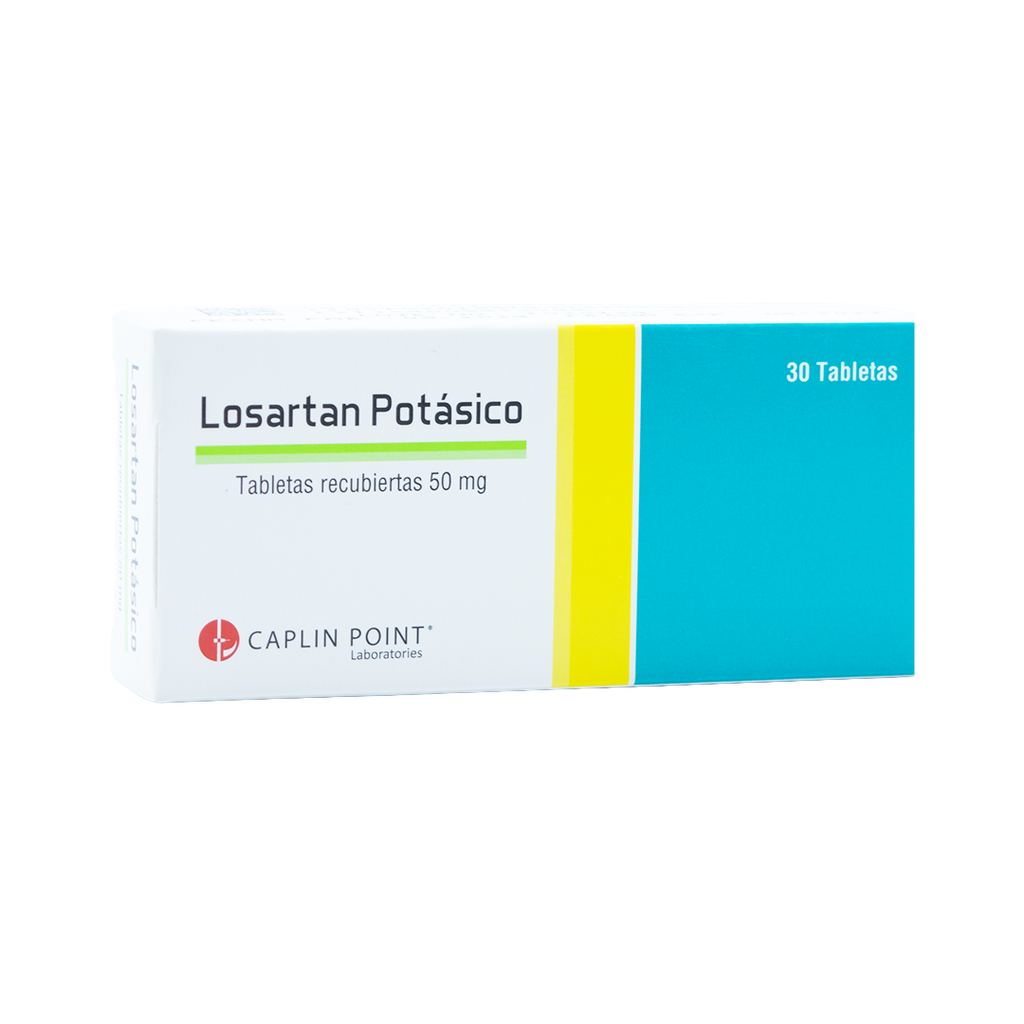 Losartan 50mg x 10 Tabletas Caplin Point Laboratories
