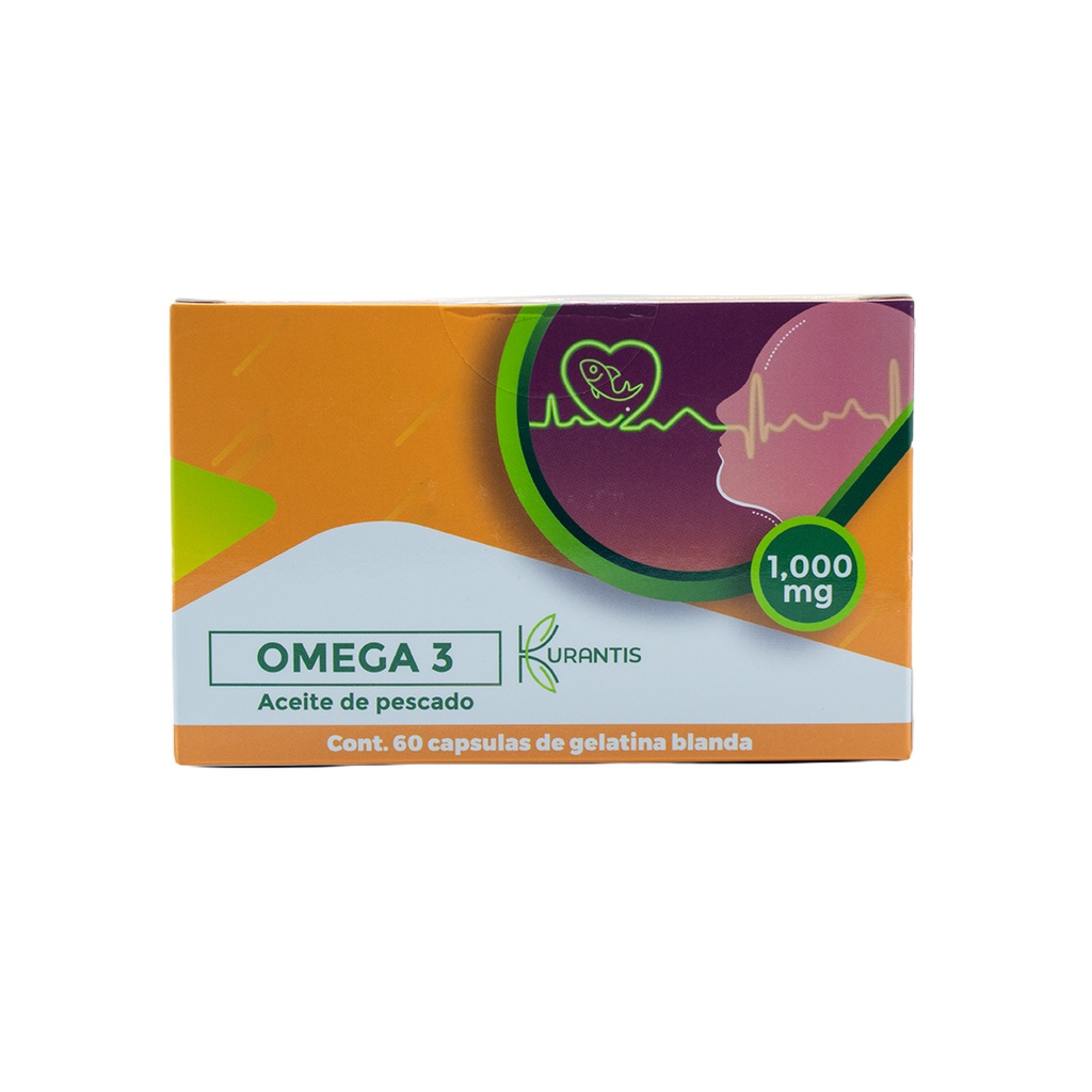 Omega 3 1000mg Gel caps BLISTER X 10  Kurantis