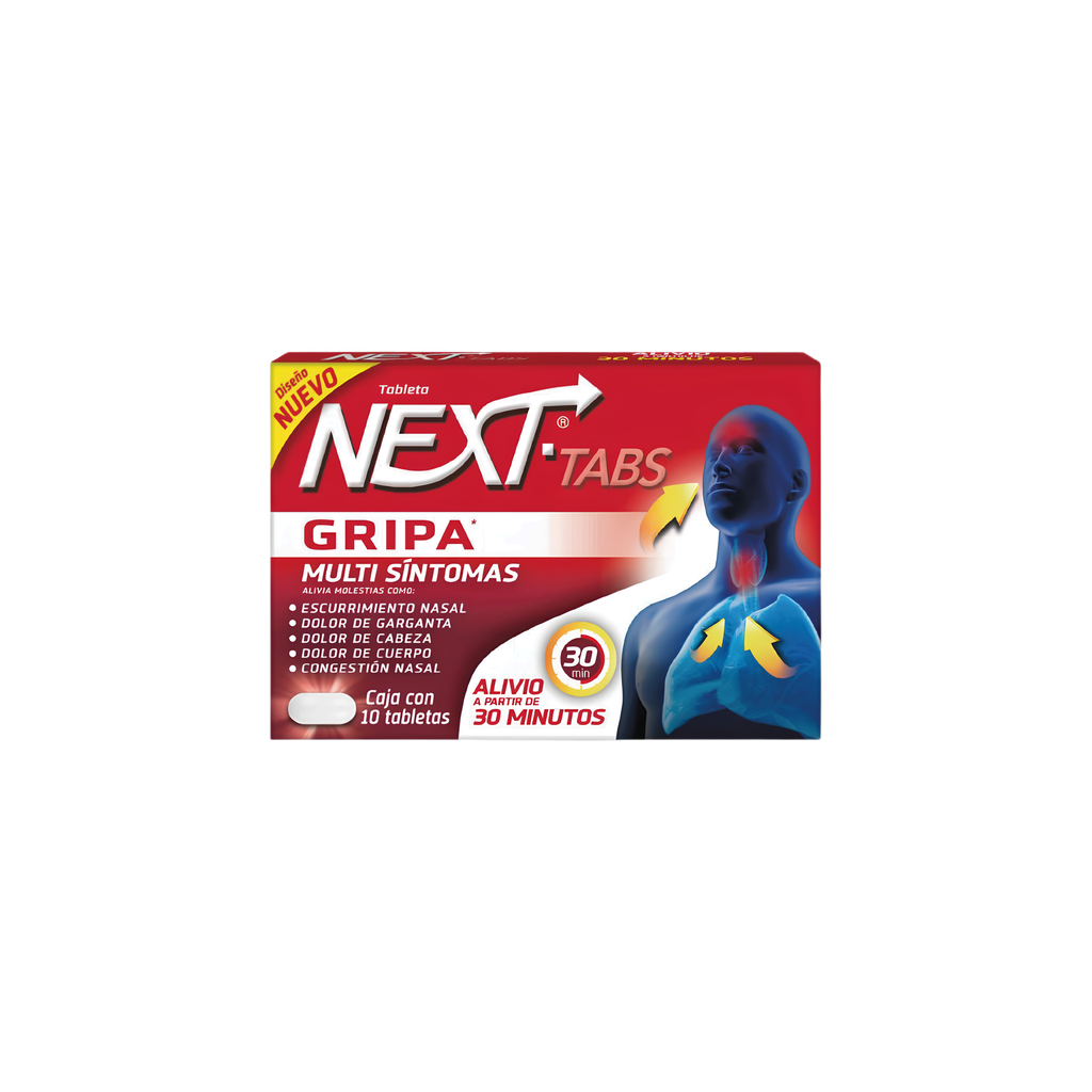 Next Gripa Caja X 10Tab Genoma Lab