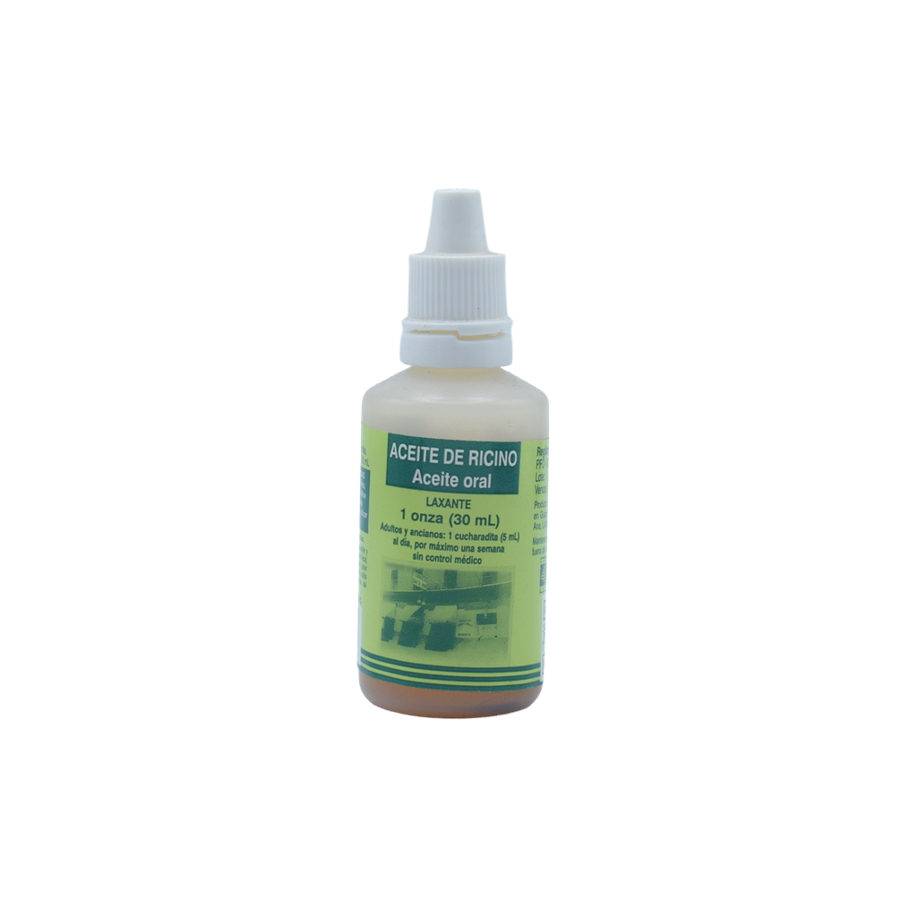 Aceite De Ricino - 30Ml./1Onz lasana Lasana