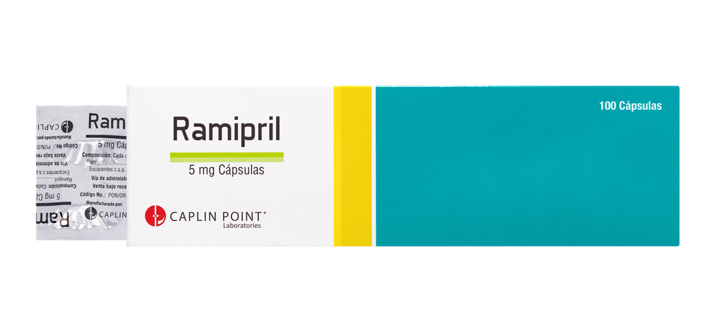 Ramipril 5mg Capsulas Caplin Point Laboratories