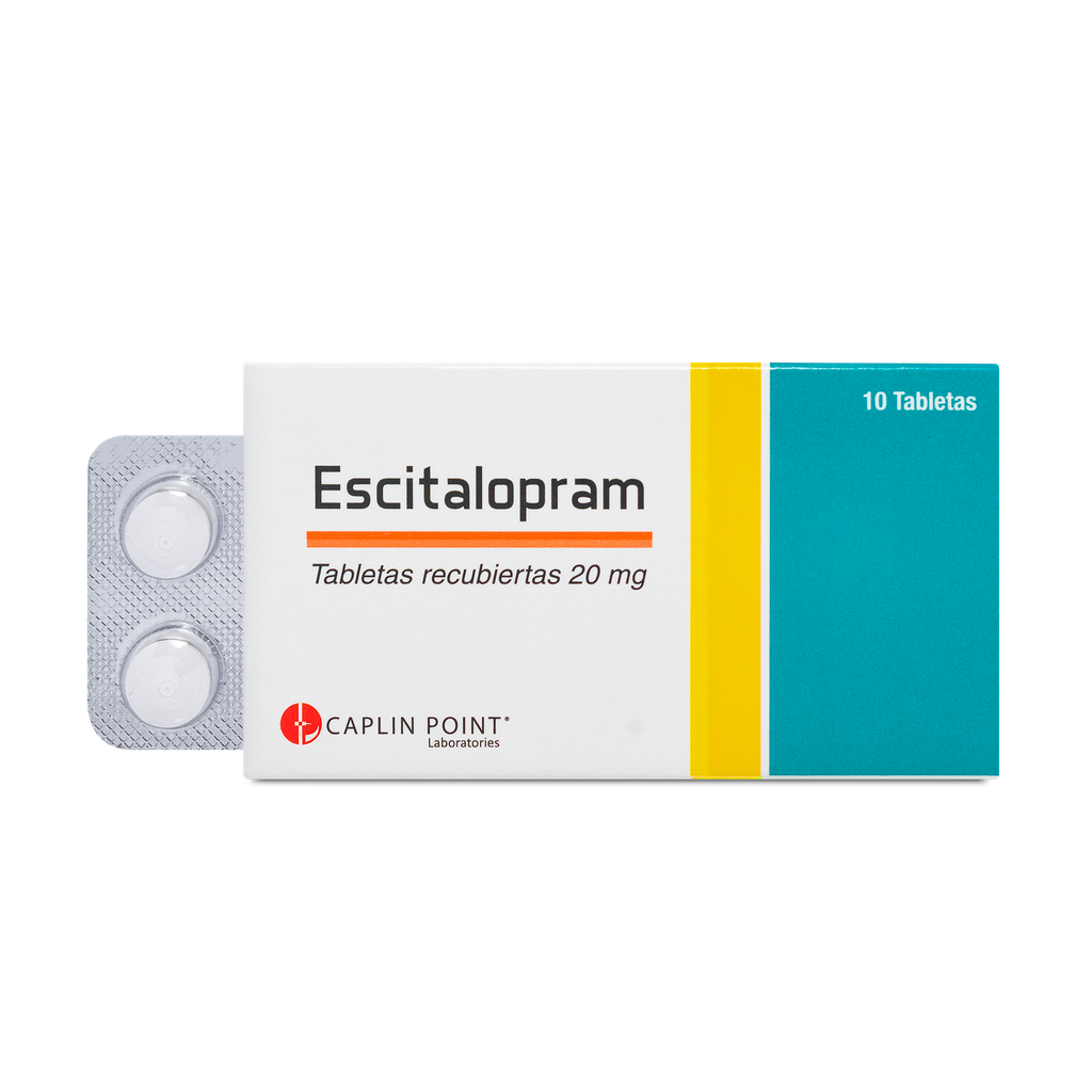 Escitalopram 20MG Tableta Caplin Point Laboratories