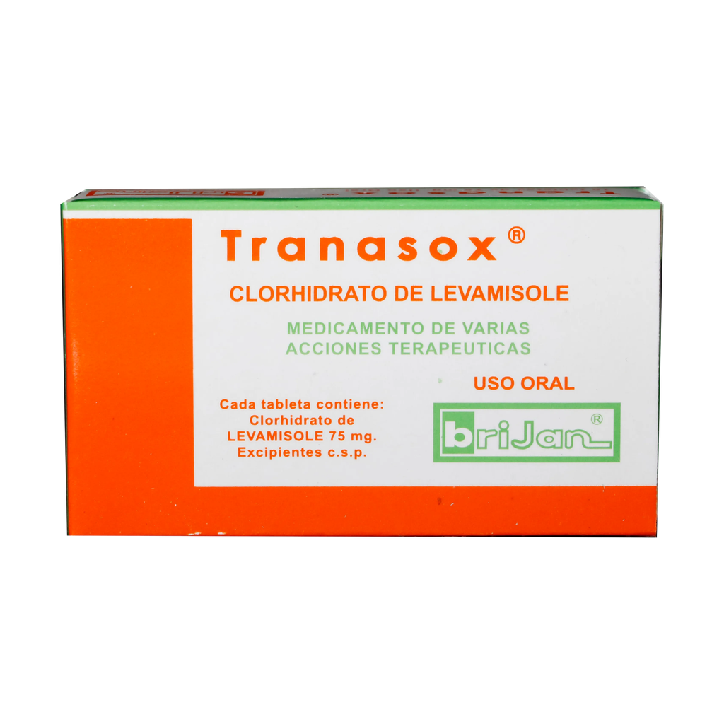 Tranasox tab x 75mg CAJA DE 10 EXCEL