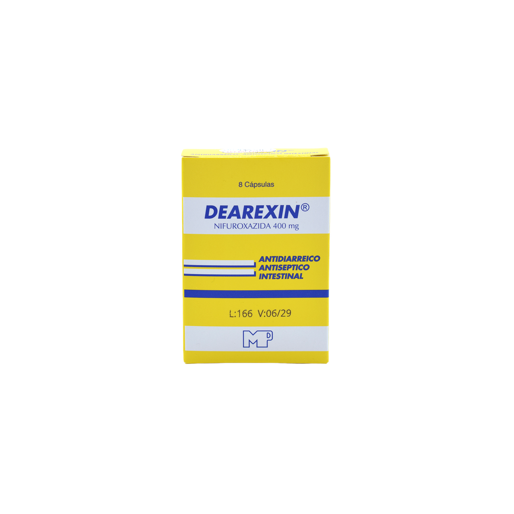 Dearexin 400mg capsulas CAJA X 8 Mediproducts, S.A.