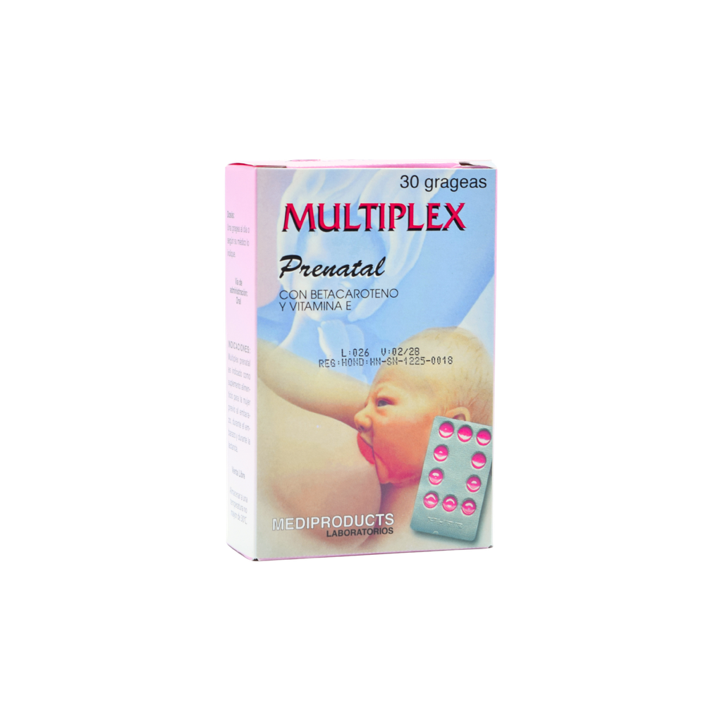 Multiplex Prenatal grageas CAJA X 30 Mediproducts, S.A.