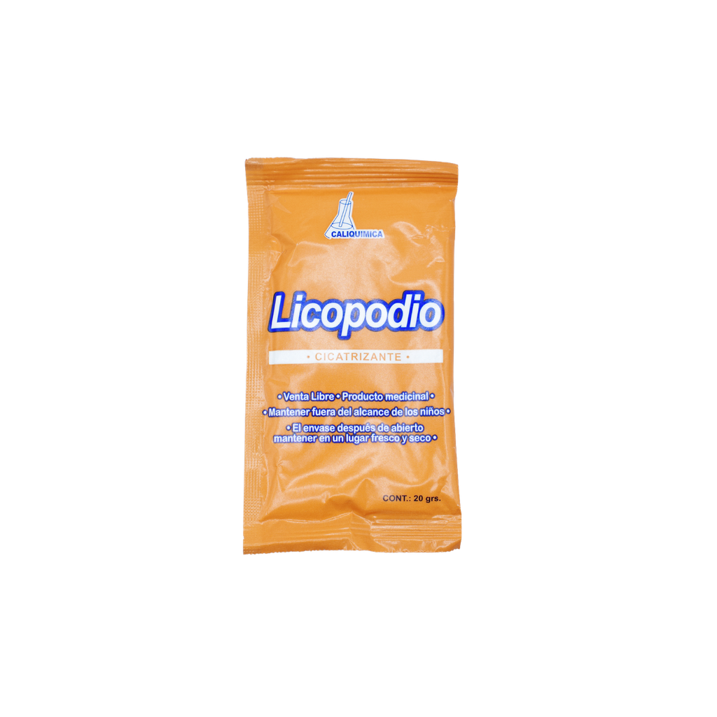 Licopodio 20g UNIDAD Caliquimica S.A