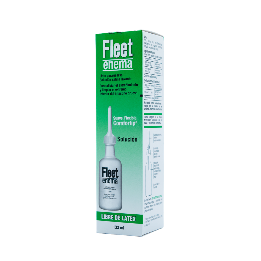 FLEET RECTAL ADULTO 133 ML FLEET PHARMACEUTICAL