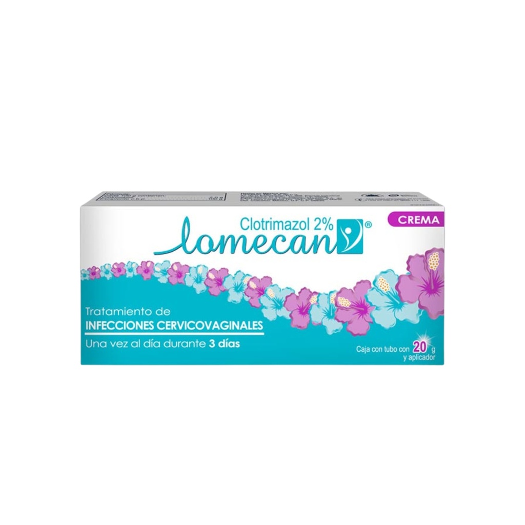 LOMECAN V CREMA * 3 DIAS 20 GRAMOS Genoma Lab